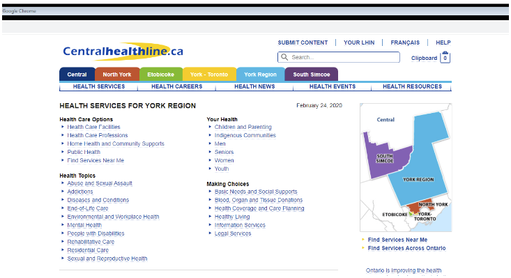 Central-Healthline-Screenshot